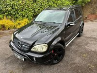 USED 2004 53 MERCEDES-BENZ M CLASS 5.4 ML55 AMG 5dr RARE EDITION|NAVI|SUNROOF