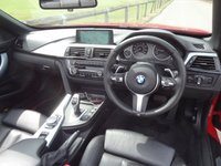 USED 2015 65 BMW 4 SERIES 2.0 428i M Sport Convertible 2dr Petrol Auto Euro 6 (s/s) (245 ps)  HEATED STEERING WHEEL WITH WARM AIR COLLER 