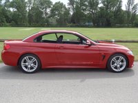 USED 2015 65 BMW 4 SERIES 2.0 428i M Sport Convertible 2dr Petrol Auto Euro 6 (s/s) (245 ps)  HEATED STEERING WHEEL WITH WARM AIR COLLER 