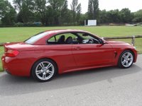 USED 2015 65 BMW 4 SERIES 2.0 428i M Sport Convertible 2dr Petrol Auto Euro 6 (s/s) (245 ps)  HEATED STEERING WHEEL WITH WARM AIR COLLER 