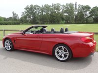 USED 2015 65 BMW 4 SERIES 2.0 428i M Sport Convertible 2dr Petrol Auto Euro 6 (s/s) (245 ps)  HEATED STEERING WHEEL WITH WARM AIR COLLER 