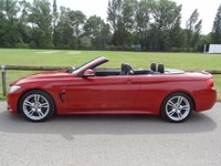 USED 2015 65 BMW 4 SERIES 2.0 428i M Sport Convertible 2dr Petrol Auto Euro 6 (s/s) (245 ps)  HEATED STEERING WHEEL WITH WARM AIR COLLER 