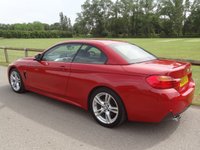 USED 2015 65 BMW 4 SERIES 2.0 428i M Sport Convertible 2dr Petrol Auto Euro 6 (s/s) (245 ps)  HEATED STEERING WHEEL WITH WARM AIR COLLER 