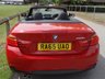 USED 2015 65 BMW 4 SERIES 2.0 428i M Sport Convertible 2dr Petrol Auto Euro 6 (s/s) (245 ps)  HEATED STEERING WHEEL WITH WARM AIR COLLER 