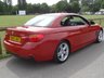 USED 2015 65 BMW 4 SERIES 2.0 428i M Sport Convertible 2dr Petrol Auto Euro 6 (s/s) (245 ps)  HEATED STEERING WHEEL WITH WARM AIR COLLER 