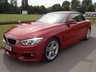 USED 2015 65 BMW 4 SERIES 2.0 428i M Sport Convertible 2dr Petrol Auto Euro 6 (s/s) (245 ps)  HEATED STEERING WHEEL WITH WARM AIR COLLER 