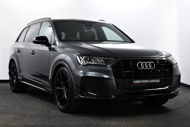 USED 2022 22 AUDI Q7 3.0 TDI V6 45 Black Edition SUV 5dr Diesel Tiptronic quattro Euro 6 (s/s) (231 ps) &pound;3k Extras | B&O | 360 Cams +