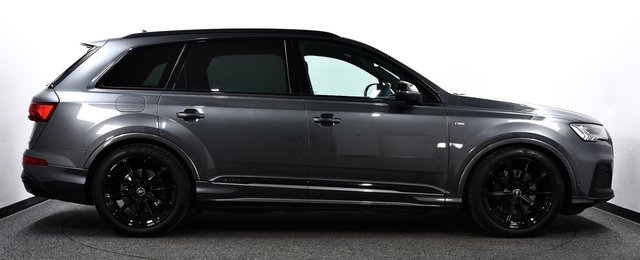 USED 2022 22 AUDI Q7 3.0 TDI V6 45 Black Edition SUV 5dr Diesel Tiptronic quattro Euro 6 (s/s) (231 ps) &pound;3k Extras | B&O | 360 Cams +