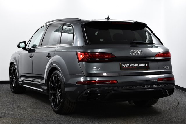 USED 2022 22 AUDI Q7 3.0 TDI V6 45 Black Edition SUV 5dr Diesel Tiptronic quattro Euro 6 (s/s) (231 ps) &pound;3k Extras | B&O | 360 Cams +