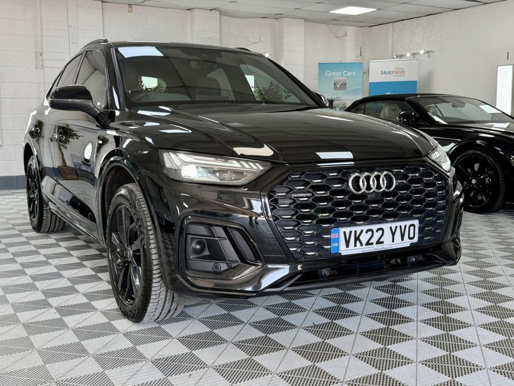 USED 2022 22 AUDI Q5 2.0 TDI 40 S line Sportback 5dr Diesel S Tronic quattro Euro 6 (s/s) (204 ps) 