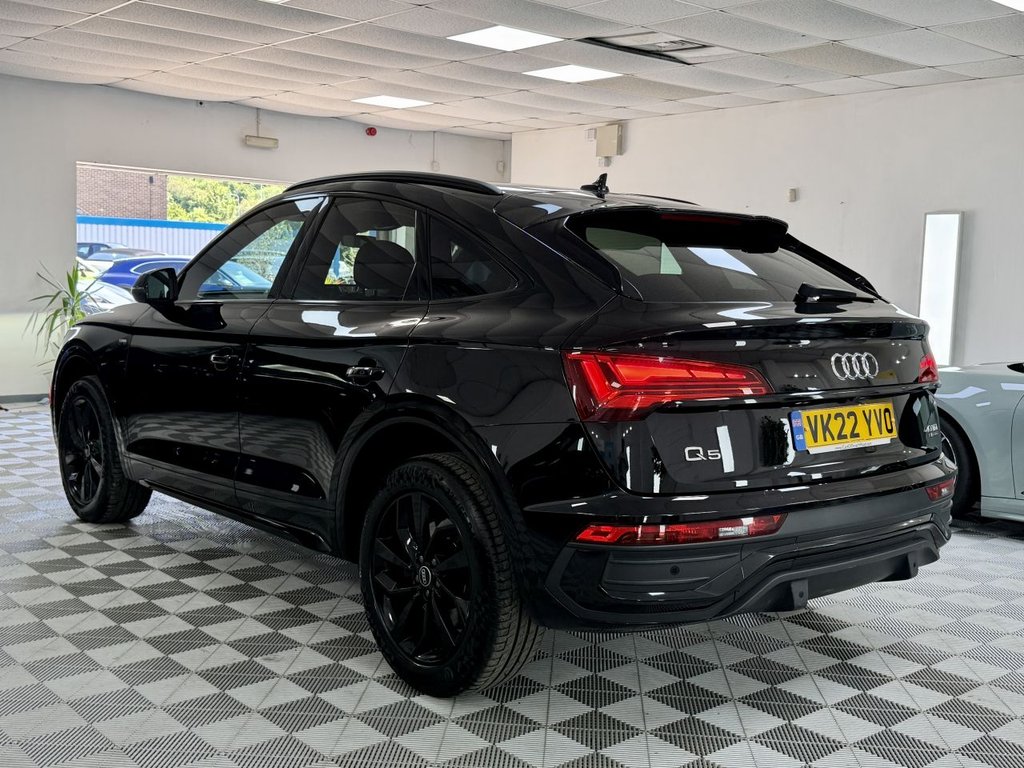 USED 2022 22 AUDI Q5 2.0 TDI 40 S line Sportback 5dr Diesel S Tronic quattro Euro 6 (s/s) (204 ps) 