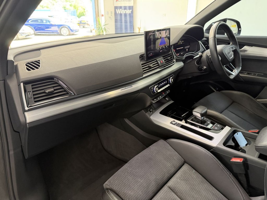 USED 2022 22 AUDI Q5 2.0 TDI 40 S line Sportback 5dr Diesel S Tronic quattro Euro 6 (s/s) (204 ps) 