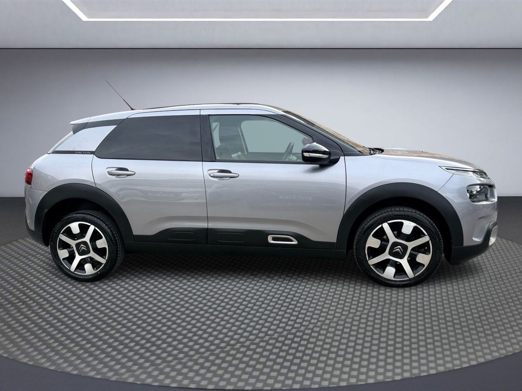 USED 2019 68 CITROEN C4 CACTUS 1.2 PureTech GPF Flair Hatchback 5dr Petrol EAT6 Euro 6 (s/s) (110 ps) PAN ROOF+APP CARPLAY+R/CAMERA+NAV