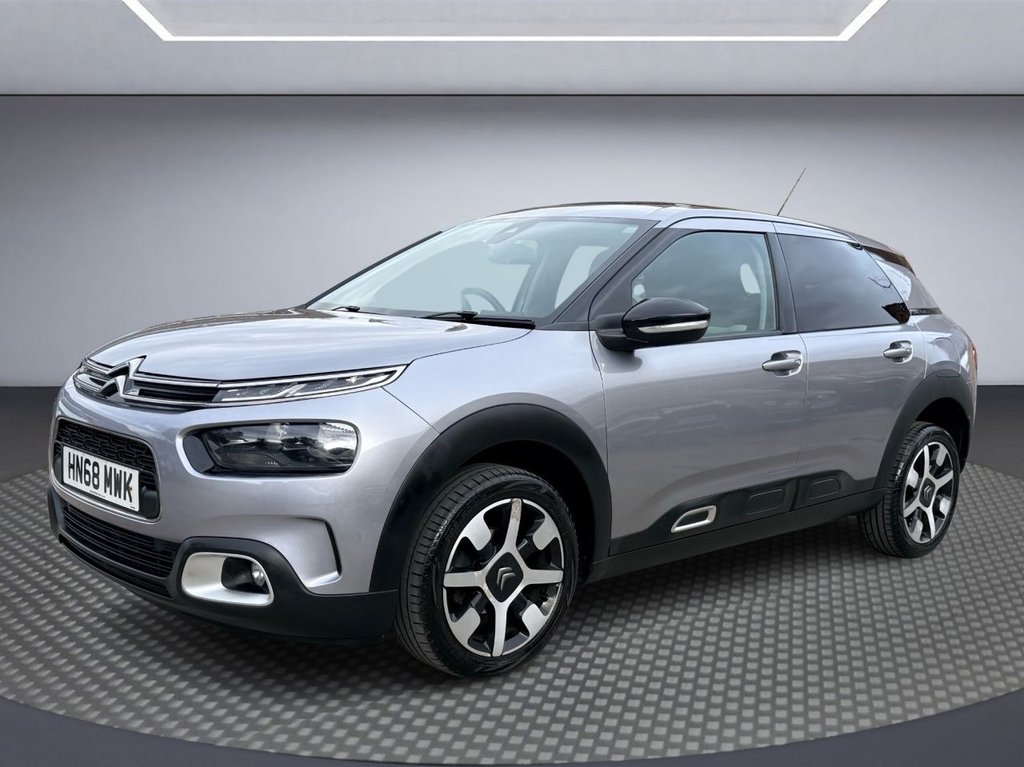 USED 2019 68 CITROEN C4 CACTUS 1.2 PureTech GPF Flair Hatchback 5dr Petrol EAT6 Euro 6 (s/s) (110 ps) PAN ROOF+APP CARPLAY+R/CAMERA+NAV
