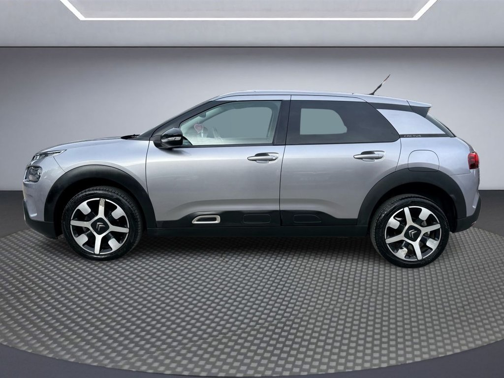 USED 2019 68 CITROEN C4 CACTUS 1.2 PureTech GPF Flair Hatchback 5dr Petrol EAT6 Euro 6 (s/s) (110 ps) PAN ROOF+APP CARPLAY+R/CAMERA+NAV