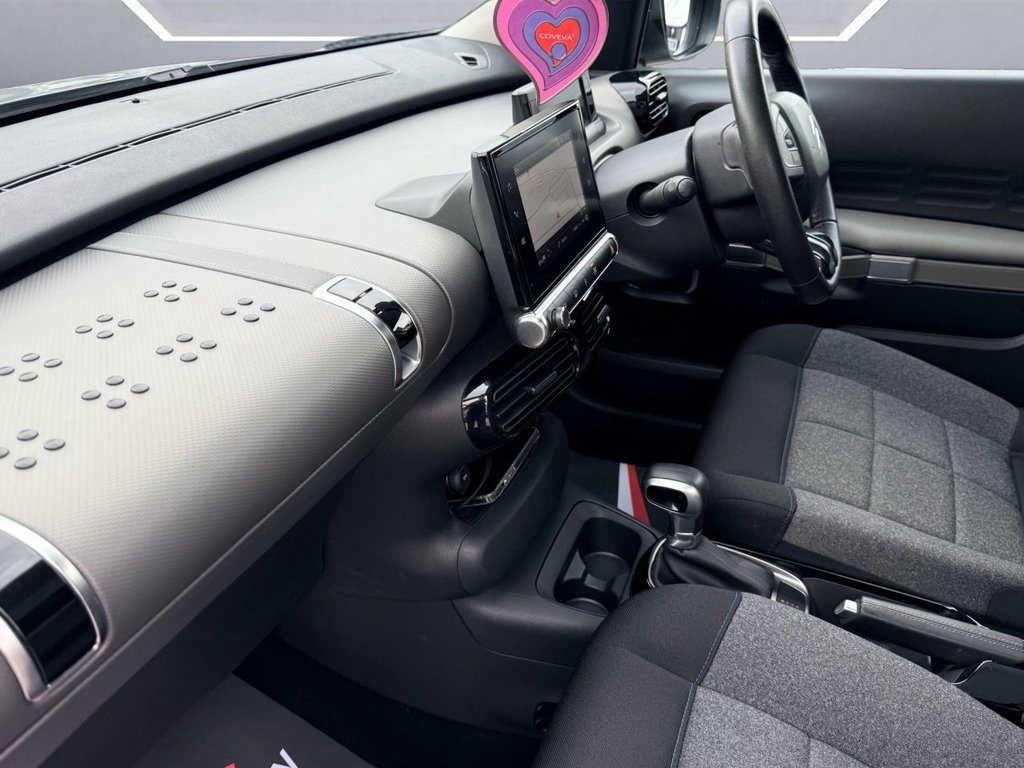 USED 2019 68 CITROEN C4 CACTUS 1.2 PureTech GPF Flair Hatchback 5dr Petrol EAT6 Euro 6 (s/s) (110 ps) PAN ROOF+APP CARPLAY+R/CAMERA+NAV