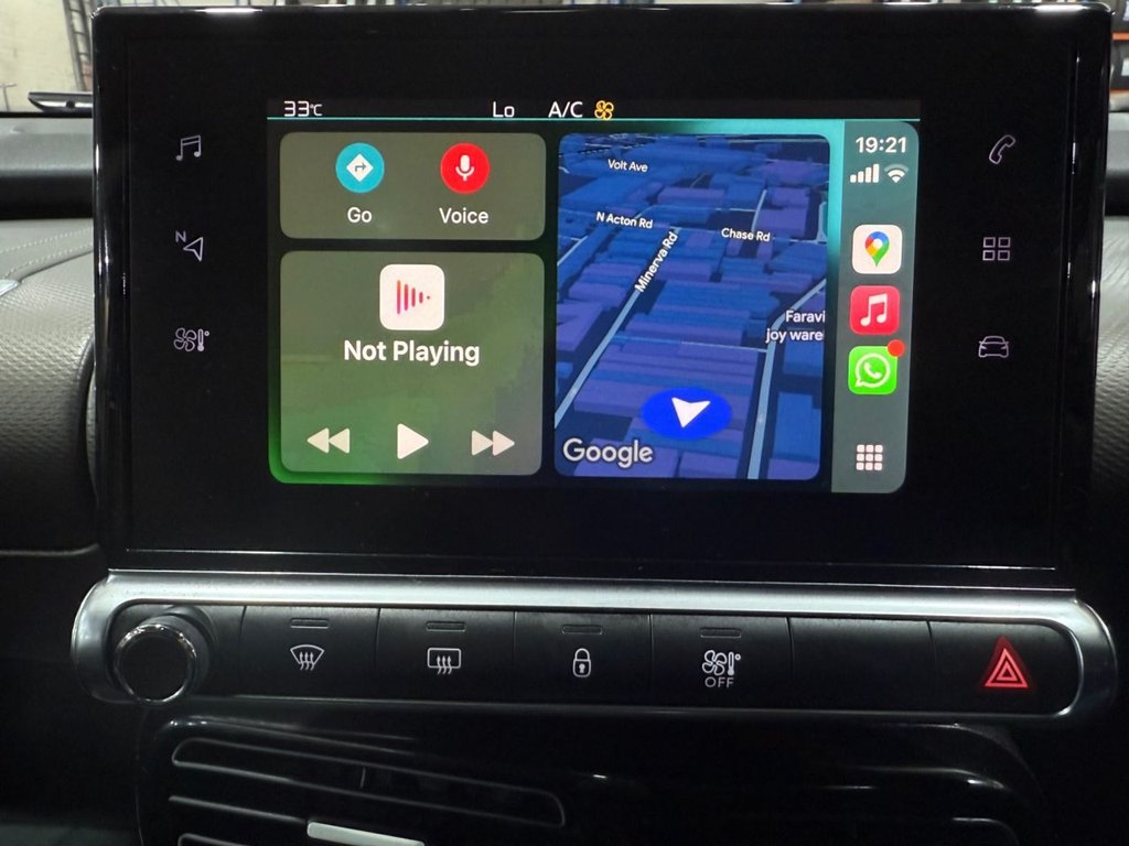 USED 2019 68 CITROEN C4 CACTUS 1.2 PureTech GPF Flair Hatchback 5dr Petrol EAT6 Euro 6 (s/s) (110 ps) PAN ROOF+APP CARPLAY+R/CAMERA+NAV