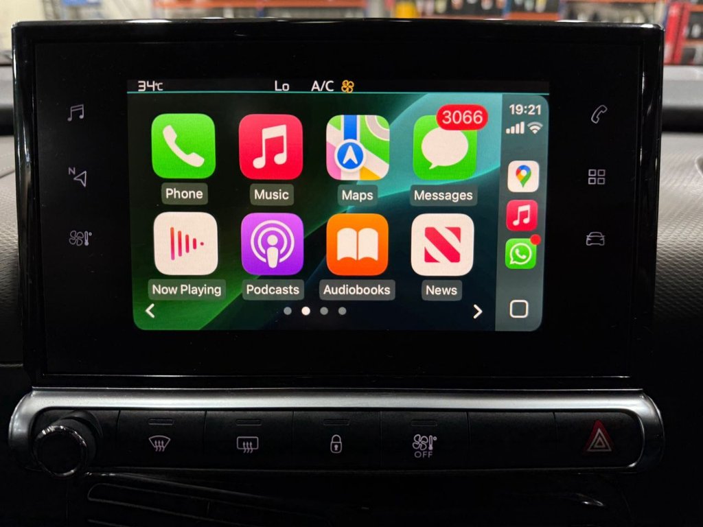 USED 2019 68 CITROEN C4 CACTUS 1.2 PureTech GPF Flair Hatchback 5dr Petrol EAT6 Euro 6 (s/s) (110 ps) PAN ROOF+APP CARPLAY+R/CAMERA+NAV