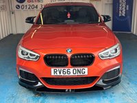 USED 2016 66 BMW 1 SERIES 3.0 M140i Hatchback 5dr Petrol Auto Euro 6 (s/s) (340 ps)+2 KEYS+FSH+HEATED SEATS+CRUISE+FULL BODYKIT+PRO NAV+HARMAN KARDON SOUND SYSTEM+ALLOYS+HPI CLEAR+VOSA MOT HISTORY PRINTOUT, PART EXCHANGE WELCOME, FULL DEALER FACILITIES, CLEAN CAR+NICE DRIVE 2 KEYS+FSH+HEATED SEATS+CRUISE+FULL BODYKIT+PRO NAV+HARMAN KARDON SOUND SYSTEM+ALLOYS+HPI CLEAR