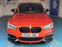 USED 2016 66 BMW 1 SERIES 3.0 M140i Hatchback 5dr Petrol Auto Euro 6 (s/s) (340 ps)+2 KEYS+FSH+HEATED SEATS+CRUISE+FULL BODYKIT+PRO NAV+HARMAN KARDON SOUND SYSTEM+ALLOYS+HPI CLEAR+VOSA MOT HISTORY PRINTOUT, PART EXCHANGE WELCOME, FULL DEALER FACILITIES, CLEAN CAR+NICE DRIVE 2 KEYS+FSH+HEATED SEATS+CRUISE+FULL BODYKIT+PRO NAV+HARMAN KARDON SOUND SYSTEM+ALLOYS+HPI CLEAR