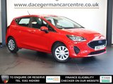 USED 2022 22 FORD FIESTA 1.1 Ti-VCT Trend Hatchback 5dr Petrol Manual Euro 6 (s/s) (75 ps) FULL SERVICE HISTORY + SATELLITE NAVIGATION + BLUETOOTH CONNECTIVITY + DAB DIGITAL RADIO + IN CAR ENTERTAINMENT WITH TOUCH SCREEN MEDIA DISPLAY + CLIMATE CONTROL + AIR CONDITIONING + ECO STOP START SYSTEM + LED DAY TIME RUNNING LIGHTS + LEATHER MULTI FUNCTIONAL STEERING WHEEL + WIRELESS CHARGING PAD + HEATED WINDSCREEN + VOICE CONTROL + ELECTRIC DOOR MIRRORS + ELECTRIC WINDOWS + 60/40 FOLDING REAR SEATS....