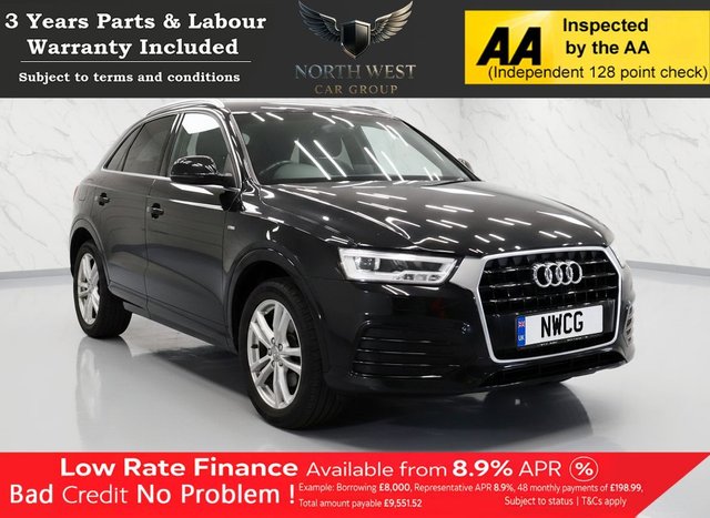 View our Audi Q3 range