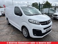 USED 2023 23 VAUXHALL VIVARO 1.5 Turbo D 2900 Pro Panel Van 6dr Diesel Manual L2 H1 Euro 6 (s/s) (100 ps) FREE WARRANTY & ASSIST NEW MOT