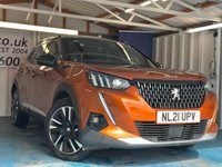 USED 2021 21 PEUGEOT 2008 1.2 PureTech GT Premium SUV 5dr Petrol EAT Euro 6 (s/s) (130 ps)+1 FORMER KEEPER+HISTORY+MEDIA+HALF LEATHER SEATS+PANO SUNROOF+NAV+PARK CONTROL+BLUETOOTH+PRIVACY+CLIMATE+18