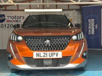 USED 2021 21 PEUGEOT 2008 1.2 PureTech GT Premium SUV 5dr Petrol EAT Euro 6 (s/s) (130 ps)+1 FORMER KEEPER+HISTORY+MEDIA+HALF LEATHER SEATS+PANO SUNROOF+NAV+PARK CONTROL+BLUETOOTH+PRIVACY+CLIMATE+18