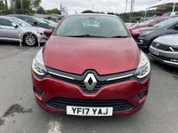 USED 2017 17 RENAULT CLIO 0.9 Petrol (TCE), Dynamique S (Sat Nav), 5 Door, Hatchback, Manual, Euro 6. FULL 12 MONTH MOT WITH EVERY CAR