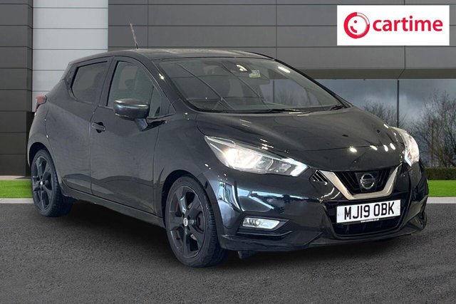 View our Nissan Micra 1.0 IG-T N-Sport Hatchback 5dr Petrol Manual Euro 6 (s/s) (100 ps) Rear View Camera, Exterior Pack Plus, Touchscreen Navigation, 17In Alloys, Electrically Adjustable Door Mirrors