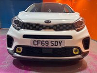 USED 2019 69 KIA PICANTO 1.25 X-Line S Hatchback 5dr Petrol Auto Euro 6 (83 bhp) Leather. Sat Nav. Sunroof. HFS