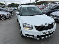 USED 2014 64 SKODA YETI Automatic (DSG), 1.2 Petrol (TSI), SE Outdoor Edition, 5 Door, SUV. FULL 12 MONTH MOT WITH EVERY CAR