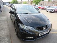 USED 2014 14 HONDA CIVIC 1.6 i-DTEC SE Hatchback 5dr Diesel Manual Euro 5 (s/s) (120 ps) ** EXTENDED WARRANTIES AVAILABLE **