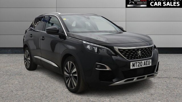2020 20 PEUGEOT 3008 1.2 PureTech GT Line Premium SUV 5dr Petrol EAT Euro 6 (s/s) (130 ps) APPLE CAR PLAY AND ANDROID AUTO