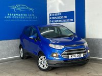 USED 2016 16 FORD ECOSPORT 1.0T EcoBoost Zetec SUV 5dr Petrol Manual 2WD Euro 6 (s/s) (125 ps) 