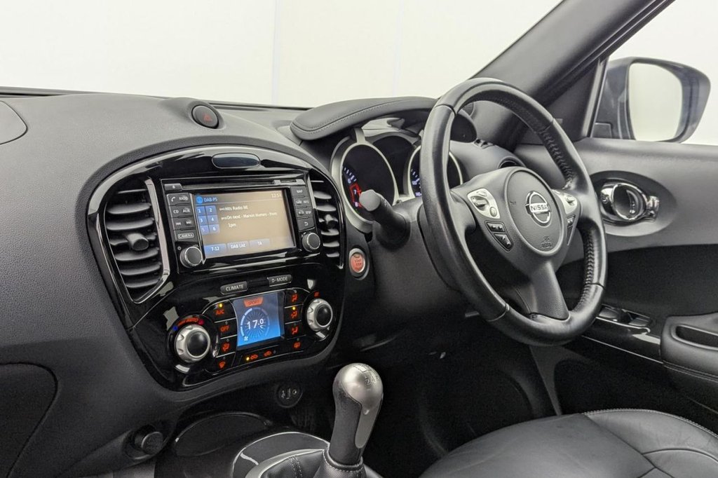 USED 2019 19 NISSAN JUKE 1.6 Tekna SUV 5dr Petrol Manual Euro 6 (112 ps) Sat Nav, Camera, 17" Alloys