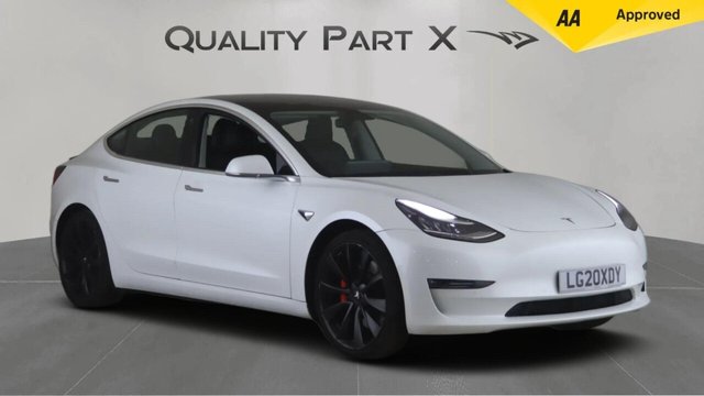 View our Tesla Model 3 (Dual Motor) Performance Auto 4WDE 4dr (Performance Upgrade)