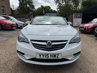 USED 2015 15 VAUXHALL CASCADA 1.4T SE Convertible 2dr Petrol Manual Euro 5 (s/s) (140 ps) One Owner * Low Miles * FSH * Great car for the Summer!
