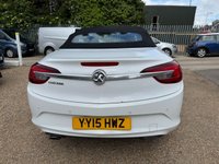 USED 2015 15 VAUXHALL CASCADA 1.4T SE Convertible 2dr Petrol Manual Euro 5 (s/s) (140 ps) One Owner * Low Miles * FSH * Great car for the Summer!