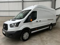 USED 2018 18 FORD TRANSIT 350 2.0 ECOBLUE 130PS RWD L4 H3 JUMBO - NO VAT 1 OWNER, 1 YEARS MOT