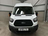 USED 2018 18 FORD TRANSIT 350 2.0 ECOBLUE 130PS RWD L4 H3 JUMBO - NO VAT 1 OWNER, 1 YEARS MOT