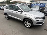 USED 2019 19 SKODA KAROQ 1.0 Petrol (TSI / GPF), SE Edition, SUV , 5 Door, SUV, Manual, Euro 6. FULL 12 MONTH MOT WITH EVERY CAR
