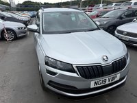USED 2019 19 SKODA KAROQ 1.0 Petrol (TSI / GPF), SE Edition, SUV , 5 Door, SUV, Manual, Euro 6. FULL 12 MONTH MOT WITH EVERY CAR