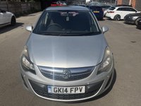 USED 2014 14 VAUXHALL CORSA 1.4 16V Design Hatchback 5dr Petrol Auto Euro 5 (A/C) (100 ps) PARKING SENSORS - 12 MONTH MOT