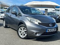 USED 2013 63 NISSAN NOTE 1.2 Petrol, 12V, Acenta Premium, 5 Door Hatchback, Manual, �&pound;20 Yearly Road Tax (Low Emissions). FULL 12 MONTH MOT WITH EVERY CAR