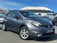USED 2013 63 NISSAN NOTE 1.2 Petrol, 12V, Acenta Premium, 5 Door Hatchback, Manual, �&pound;20 Yearly Road Tax (Low Emissions). FULL 12 MONTH MOT WITH EVERY CAR