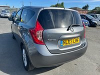 USED 2013 63 NISSAN NOTE 1.2 Petrol, 12V, Acenta Premium, 5 Door Hatchback, Manual, �&pound;20 Yearly Road Tax (Low Emissions). FULL 12 MONTH MOT WITH EVERY CAR