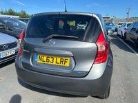 USED 2013 63 NISSAN NOTE 1.2 Petrol, 12V, Acenta Premium, 5 Door Hatchback, Manual, �&pound;20 Yearly Road Tax (Low Emissions). FULL 12 MONTH MOT WITH EVERY CAR