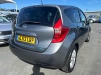 USED 2013 63 NISSAN NOTE 1.2 Petrol, 12V, Acenta Premium, 5 Door Hatchback, Manual, �&pound;20 Yearly Road Tax (Low Emissions). FULL 12 MONTH MOT WITH EVERY CAR